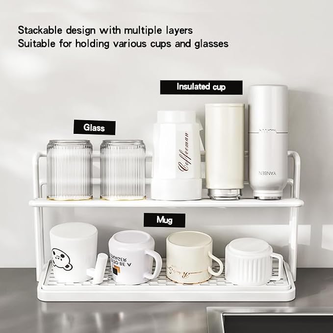 2-Tier Space-Saving Drain Rack - Image 4