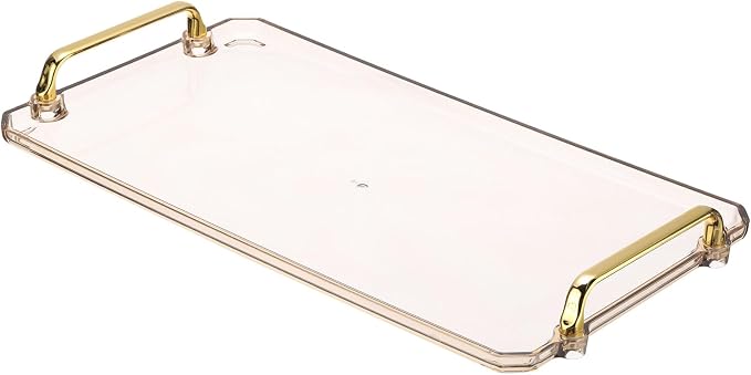 PATIKIL 16.1 x 8.7 Inches Plastic Serving Tray by PATIKIL
