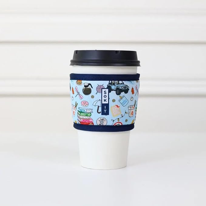 Sok It HotSok Coffee & Tea Reusable Insulated Neoprene Cup Sleeve - Image 3