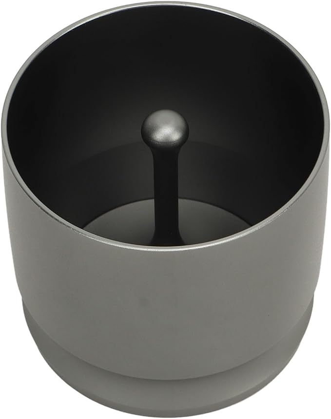 Coffee Dosing Ring 58mm Aluminum Alloy Grey Powder Container Anti Dust Press - Image 2