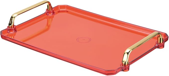 PATIKIL 12 x 8.6 Inches Plastic Serving Tray by PATIKIL