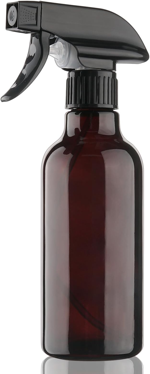 Glass Spray Bottles 12oz Empty Spray Bottle Mist/Stream Spraying Small by Hethyo