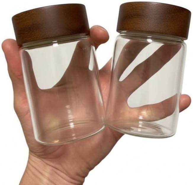 Wide Mouth Glass Storage Jars - Image 9