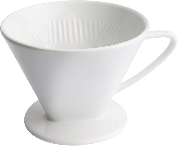 Cilio C105179 Porcelain Coffee Filter/Holder Pour-Over by cilio