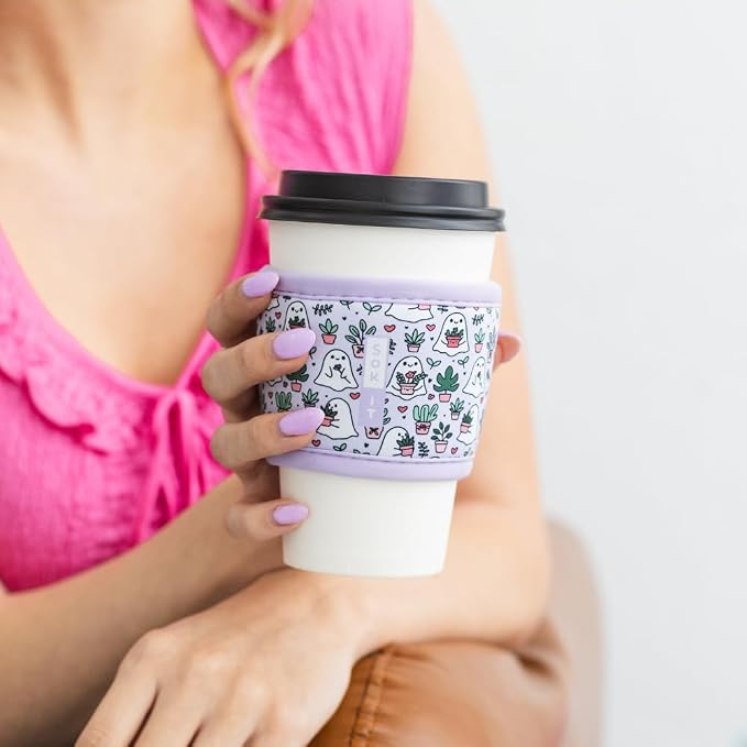 Sok It HotSok Coffee & Tea Reusable Insulated Neoprene Cup Sleeve - Image 2