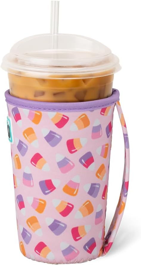 Swig Life Medium Iced Cup Coolie, Halloween 22oz Iced Coffee Cup Insulator - Image 3