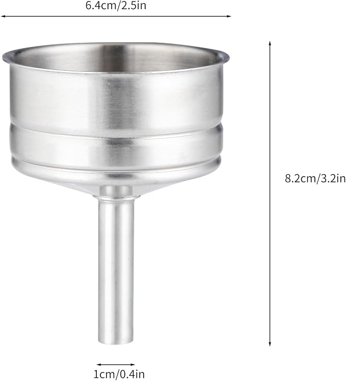 Easyworkz Stainless Steel Coffee Funnel Filter, Espresso Maker Replacement - Image 2