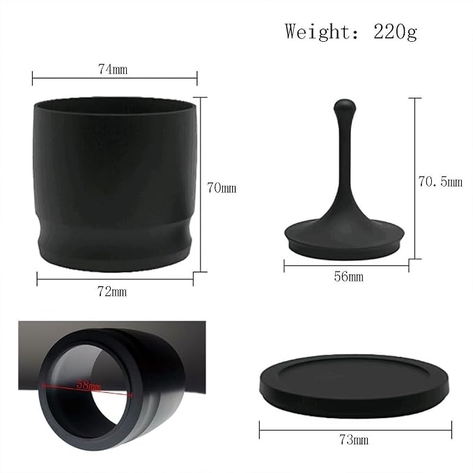 58mm Aluminum Alloy Dosing Ring Press - Image 2