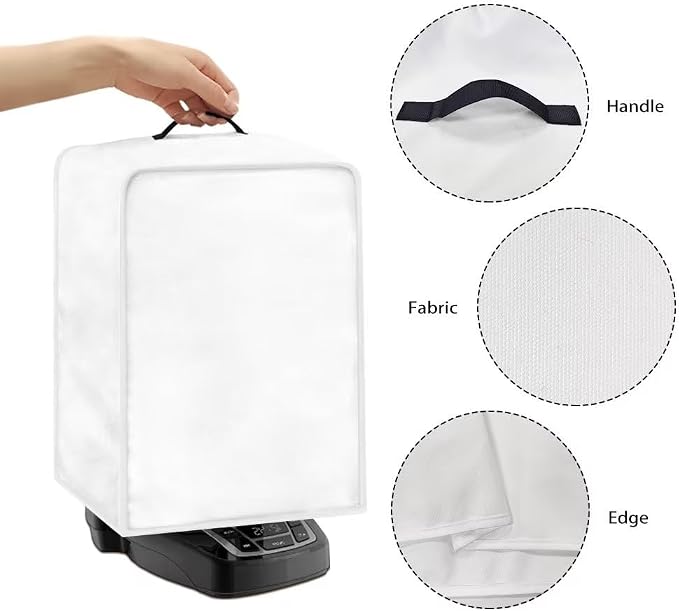 Black Marble Coffee Maker Cover Lightweight Coffee Pot Dust Protection Durable - Image 6