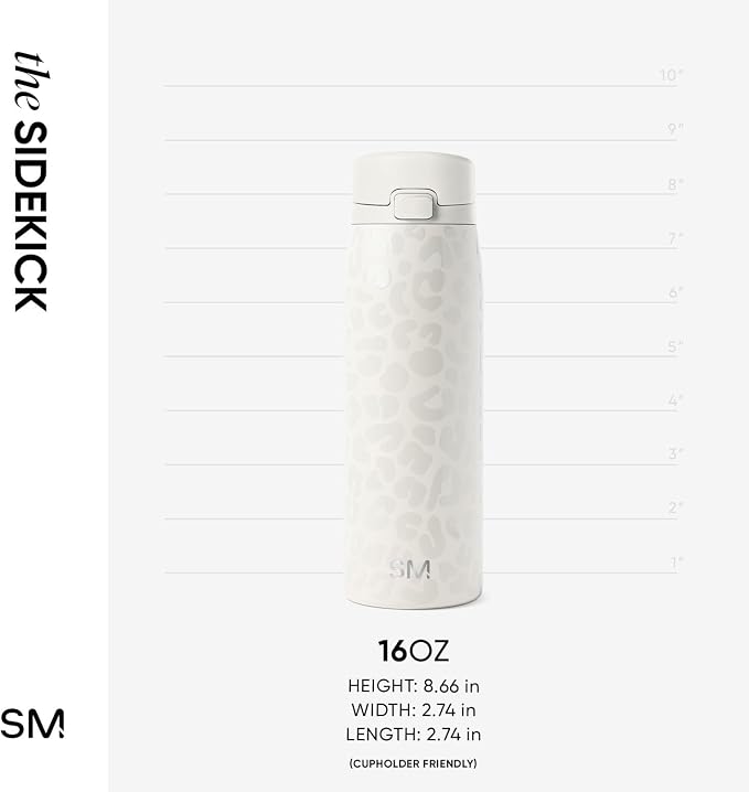 Simple Modern Sidekick Travel Coffee Mug | Ceramic-Lined Insulated Stainless - Image 6