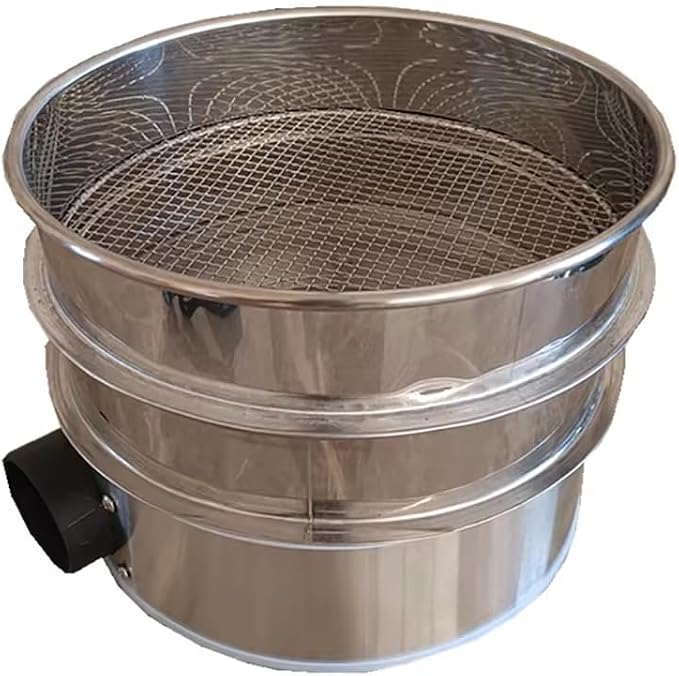400G Stainless Steel Coffee Bean Cooling Tray, Adjustable Speed High Airflow by Jieotwice