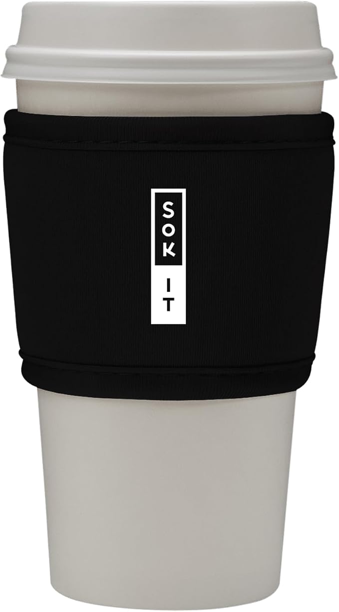 Sok It HotSok Coffee & Tea Reusable Insulated Neoprene Cup Sleeve by SokIt
