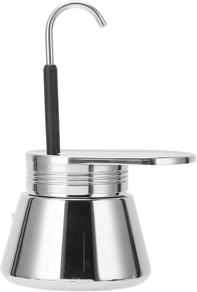 Zerodis Single Spout Mocha Pot, Stainless Steel Espresso Maker Coffee Pot by Zerodis