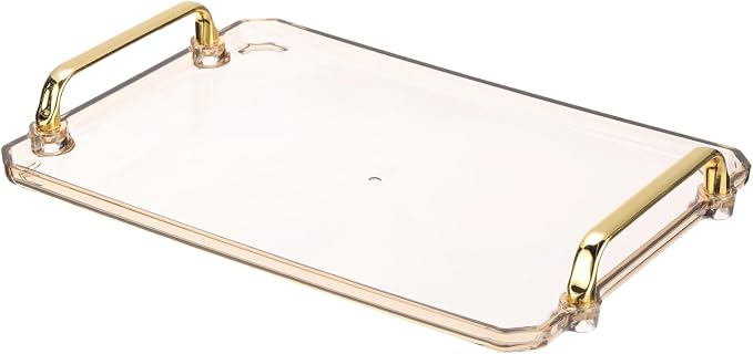 PATIKIL 12 x 8.6 Inches Plastic Serving Tray by PATIKIL