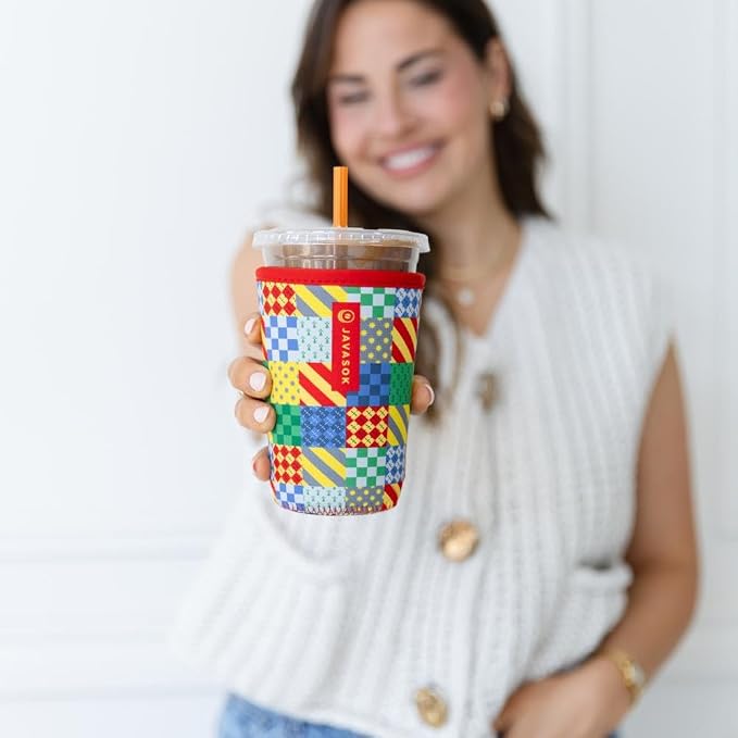 Sok It JavaSok Iced Coffee & Cold Soda Insulated Neoprene Cup Sleeve - Image 3