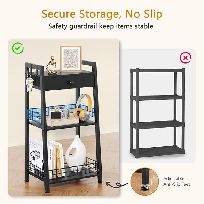 Gewudraw 3-Tier Ladder Shelf - Image 4
