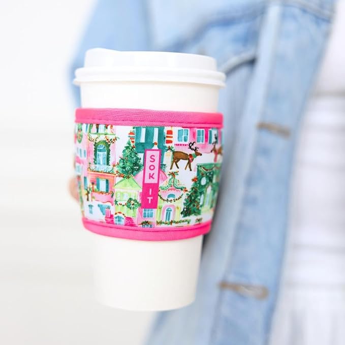 Sok It HotSok Coffee & Tea Reusable Insulated Neoprene Cup Sleeve - Image 2
