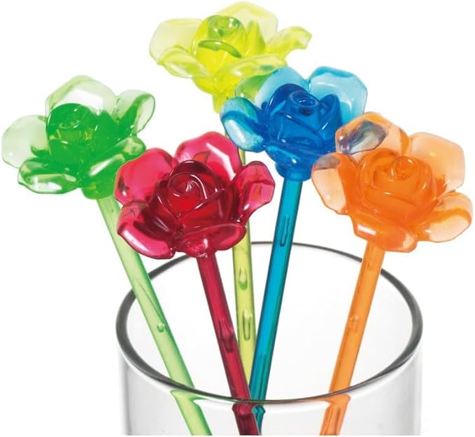 30 Pieces Swizzle Sticks Cocktail Stirrers Plastic by XPAPOV