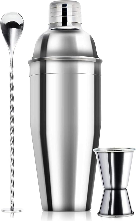 WPHUAW 24oz Cocktail Shaker Bar Set-Professional Margarita Mixer Drink Shaker by WPHUAW