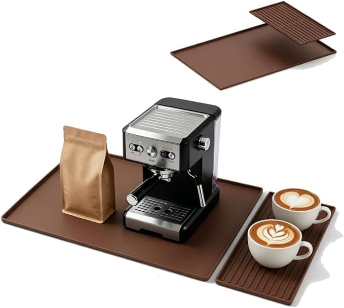 Silicone Coffee Bar Mat 24 x 16 in by DXOKNQG