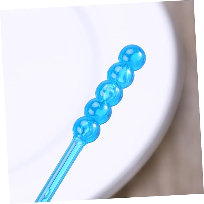 LIFKOME 50pcs Acrylic Stir Sticks Beer Chiller Coffee Bar Accessory Translucent - Image 6