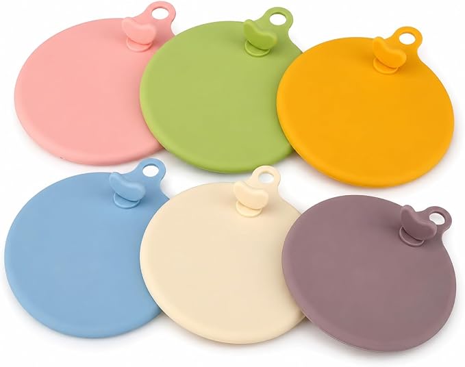 6 PCS Silicone Cup Lids, Reusable Anti-Dust Cup Lids by Unknown