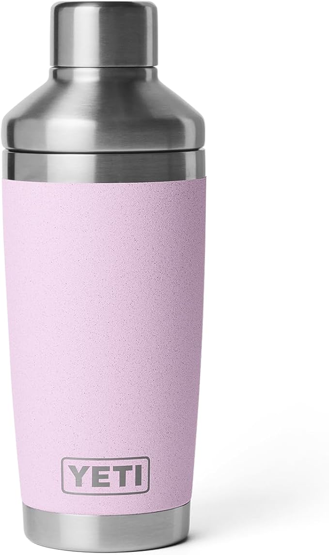YETI Rambler 20 oz Cocktail Shaker, Stainless Steel, Vacuum Insulated, Cherry - Image 3