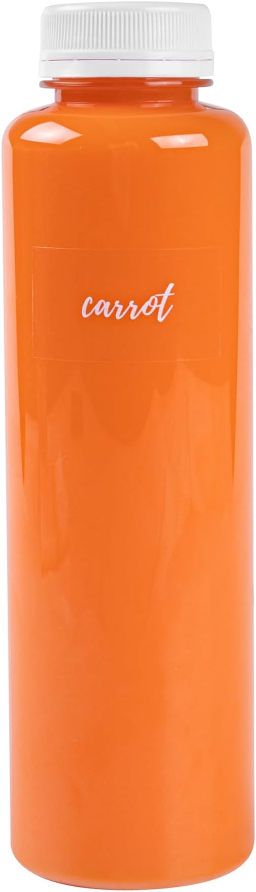 Restaurantware Label Tek 1.9 x 1 Inch Carrot Juice Bottle Labels 100 - Image 2