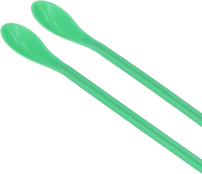 20PCS Double Ended Spoon Mini Plastic Sampling Spoons - Image 5
