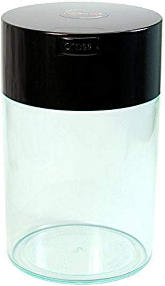 COFFEEVAC 1 LB Airtight Coffee Bean Storage Container, Patented Vacuum Seal by Tightpac+America+Inc.