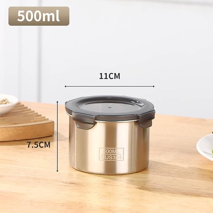 Stainless Steel Vacuum Seal Coffee Canister - Image 2