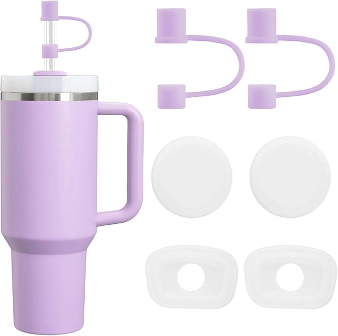MOLOSLEEVE 21 Colors Straw Toppers Include A Set of Leak-proof Plugs, by MOLOSLEEVE