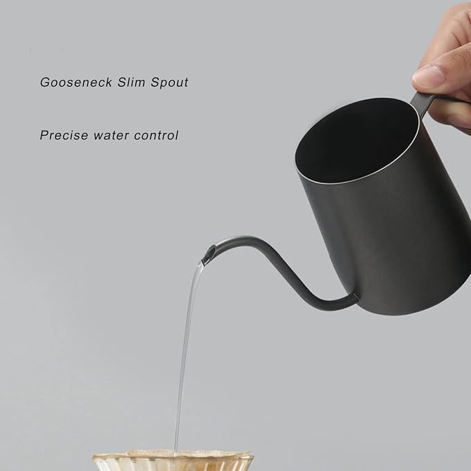 Stainless Steel Gooseneck Coffee Kettle, - Image 2