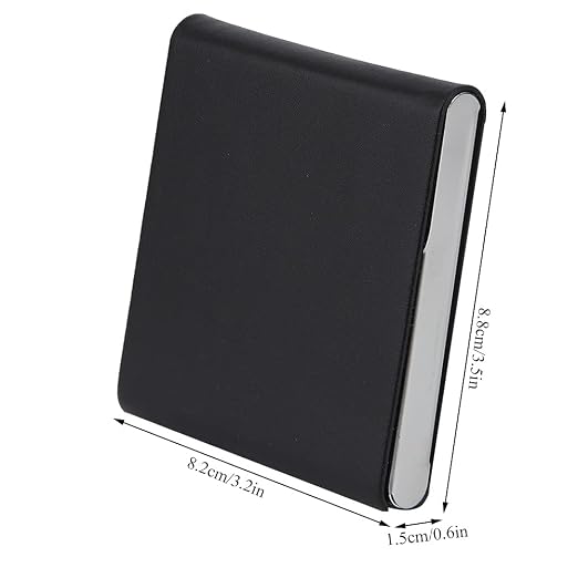 Yosoo Health Gear PU Leather Cigarette Case 10 Cigarettes Holder Hard Travel - Image 4
