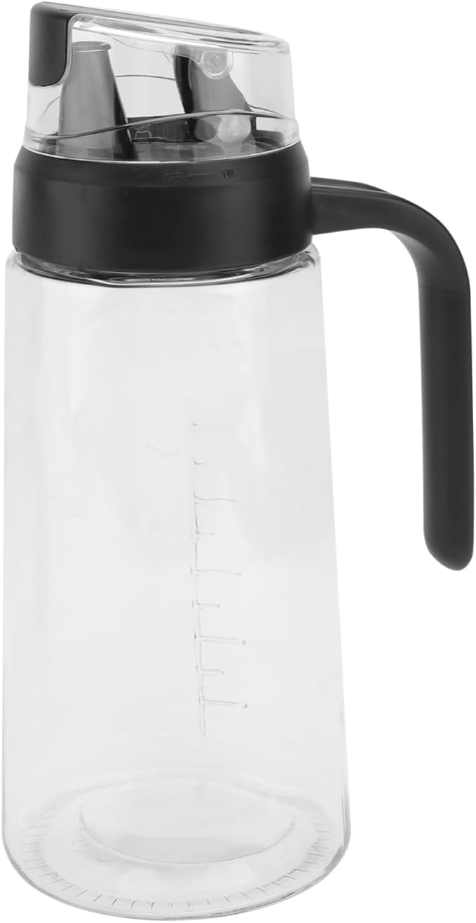 ULTECHNOVO 1pc Automatic Glass Oil Dispenser Bottle Seasoning Storage by ULTECHNOVO