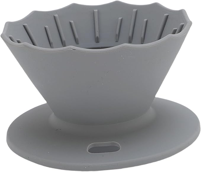 Pour Over Coffee Dripper, Food Grade Silicone Portable Coffee Filter, Folding - Image 5