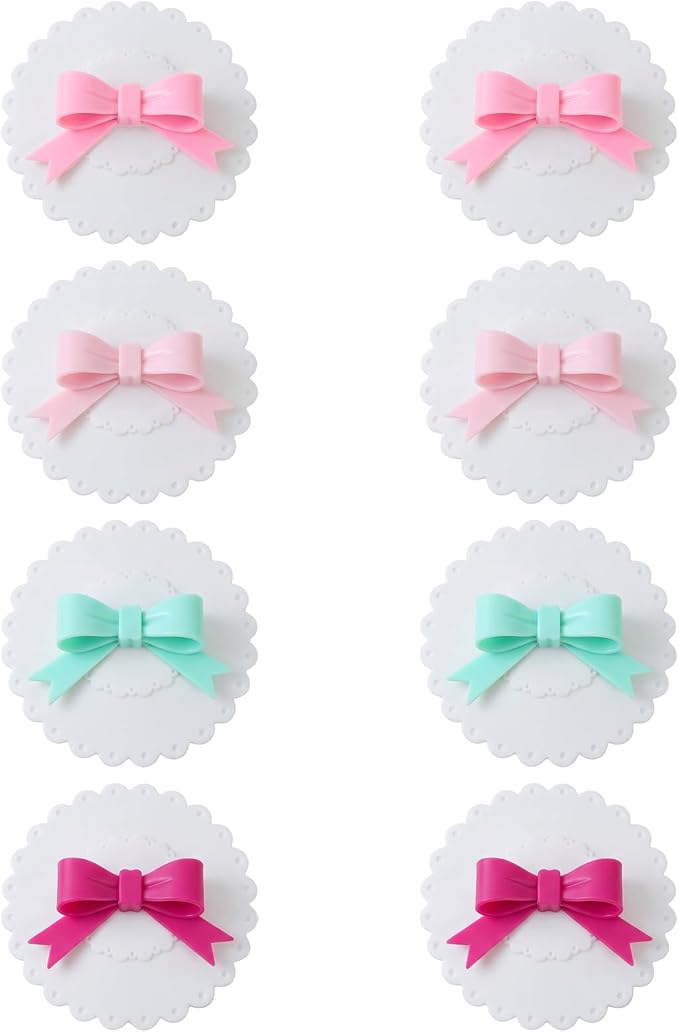 8 Pcs Silicone Cup Covers, Colorful Anti-Dust Coffee Cup Lid Covers by Unknown