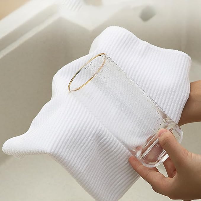 Microfiber Cleaning Cloth for Glasses, Glass Cleaning Cloths Lint Free - Image 5