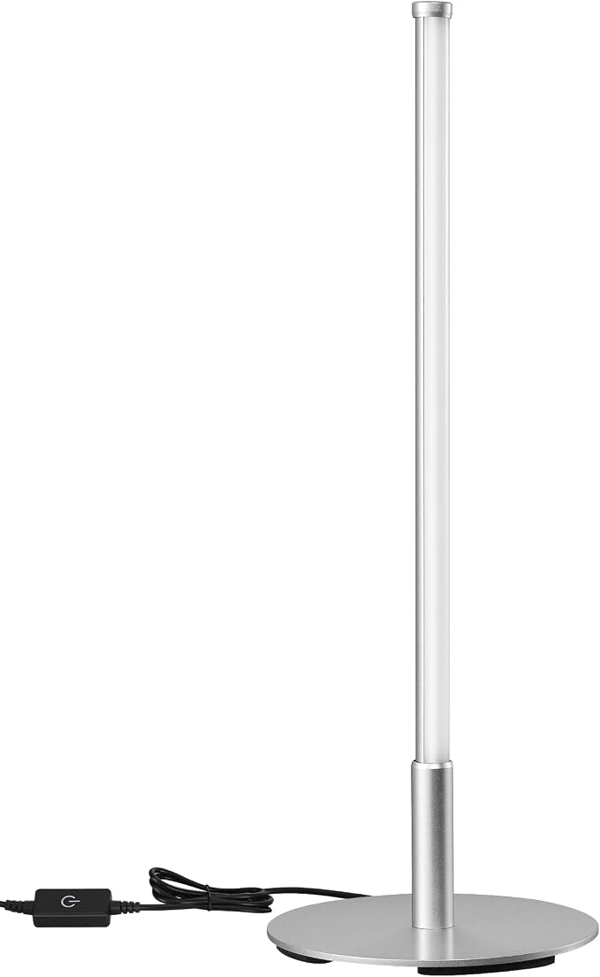 EDISHINE Upgraded LED Table Lamp, Stepless Dimmable Bedside Lamp - Image 9
