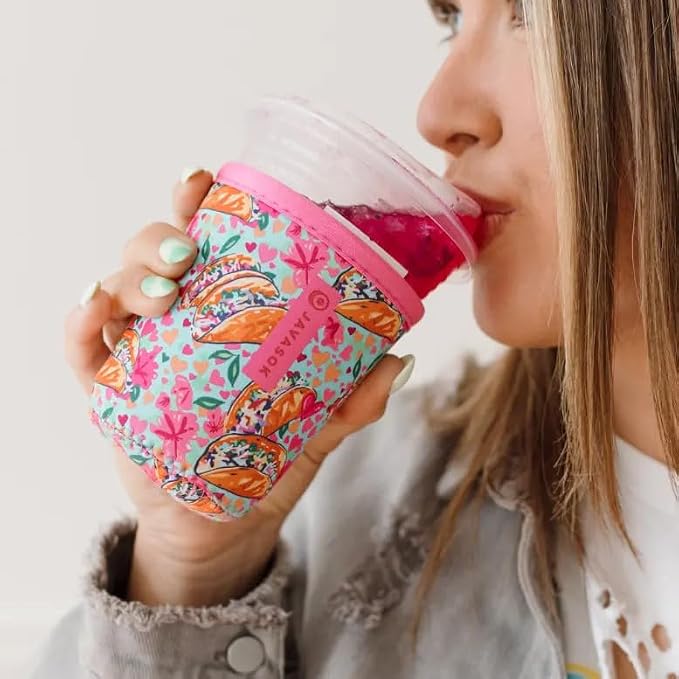 Sok It JavaSok Iced Coffee & Cold Soda Insulated Neoprene Cup Sleeve - Image 2