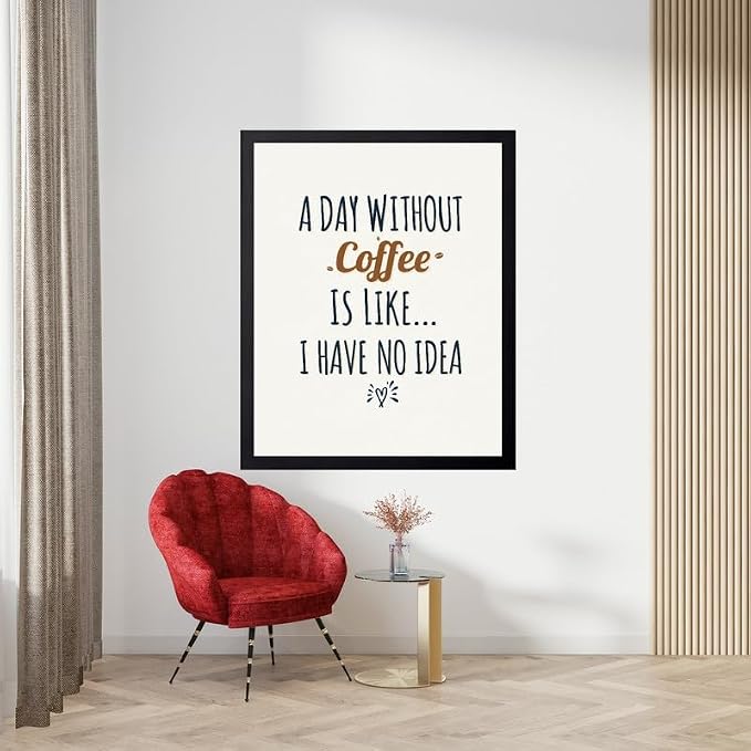 Lawrence Williams Designs A Day Without Coffee Poster - Image 3