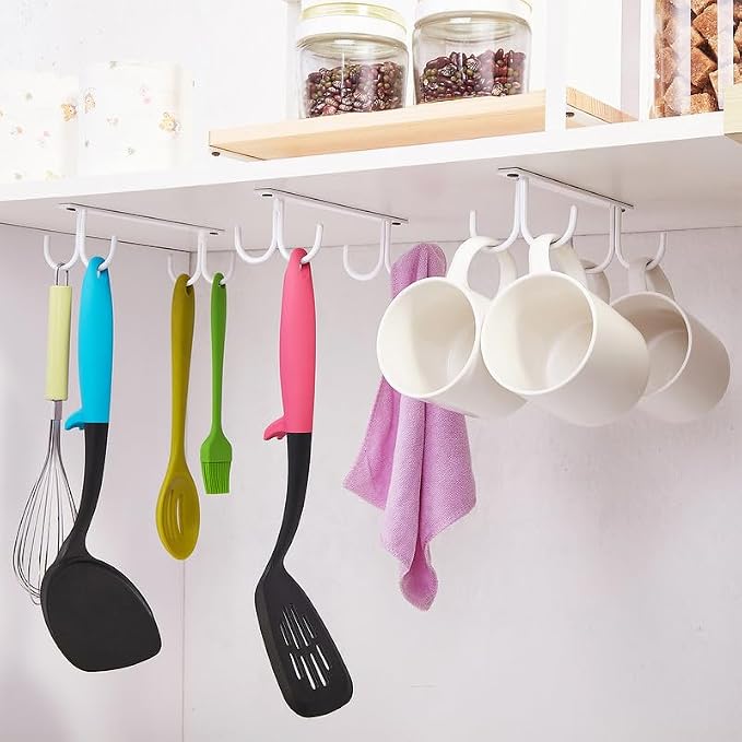 FOMANSH Mug Rack Under Cabinet - Image 7