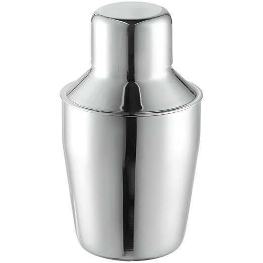 OCS Parts 3-Piece Stainless Steel Cocktail Shaker | 6-Ounce | Makes Perfect - Image 4