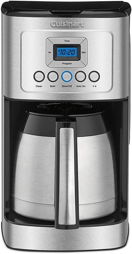 Cuisinart 12 Cup Programmable Stainless Steel Thermal Coffee Maker - Image 3