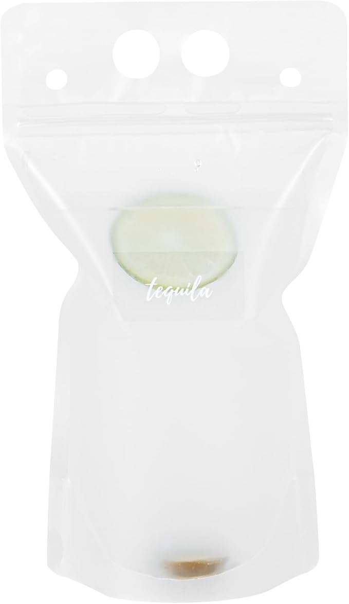 Restaurantware Label Tek 1.9 x 1 Inch Tequila Juice Bottle Labels 100 - Image 9