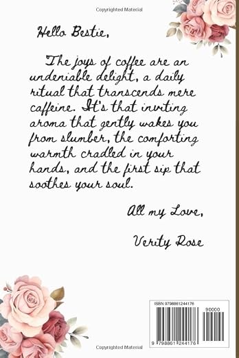 Coffee and Confections Cookbook Journal: Verity Rose Booklet #4, coffee themed - Image 2
