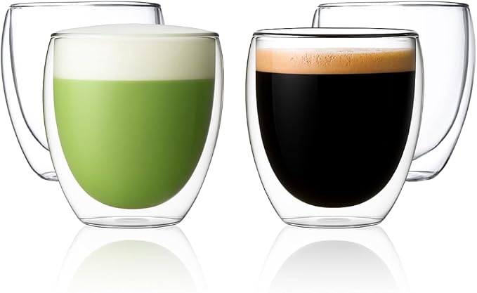 LEMONSODA Insulated Glasses Double Walled by LEMONSODA