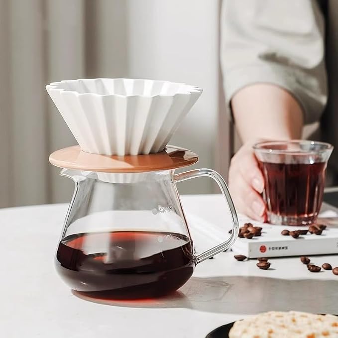 Ceramic Coffee Dripper Pour Over Coffee Maker - Image 8