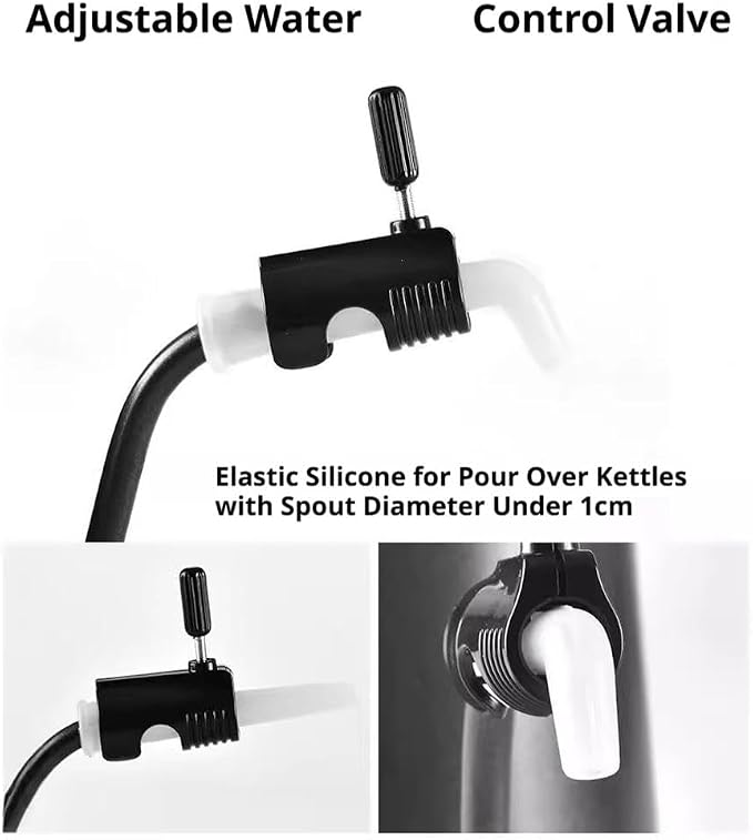 Coffee Kettle Flowings Control Valve, 90-degree Right-angle Narrow Mouth Water - Image 3
