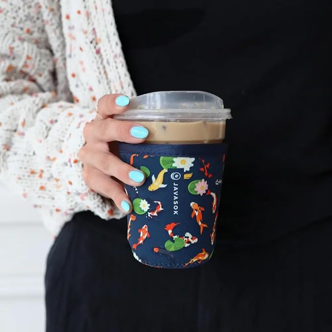 Sok It JavaSok Iced Coffee & Cold Soda Insulated Neoprene Cup Sleeve - Image 2